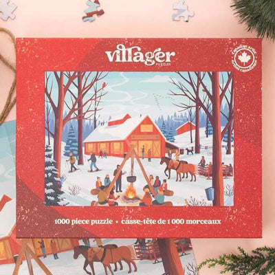 Cabane a Sucre 1000 Piece Puzzle | Villager Puzzles | boogie + birdie