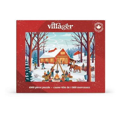 Cabane a Sucre 1000 Piece Puzzle | Villager Puzzles | boogie + birdie