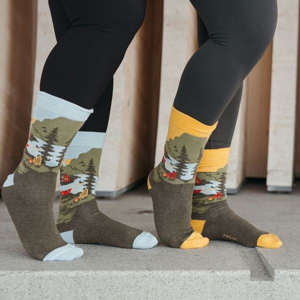 Cabin Pima Cotton Socks | Pack of 2 | Pokoloko | boogie + birdie