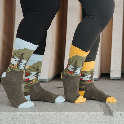 Cabin Pima Cotton Socks | Pack of 2 | Pokoloko | boogie + birdie