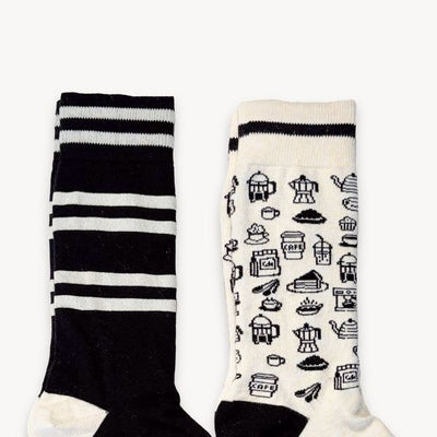 Cafe Pima Cotton Socks | Pack of 2 | Pokoloko | boogie + birdie
