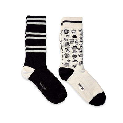 Cafe Pima Cotton Socks | Pack of 2 | Pokoloko | boogie + birdie