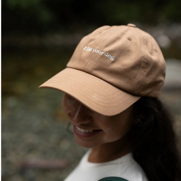 Camel Slogan I Like Your Dog Peak Hat | tentree | boogie + birdie