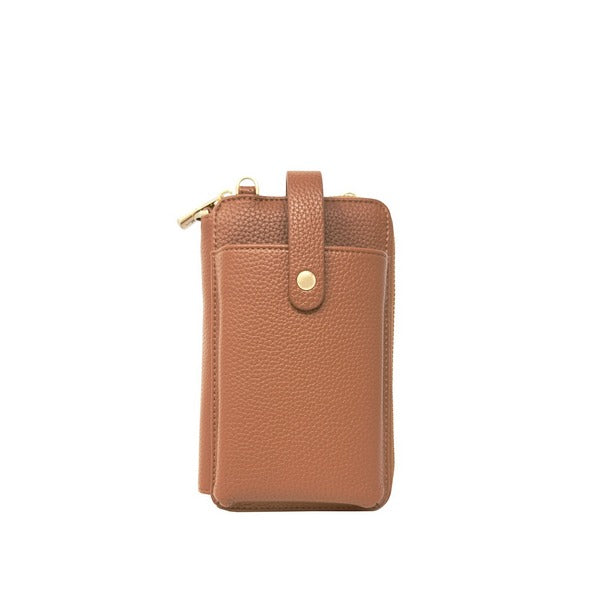 Pastel Camel Smartphone Crossbody Pouch | espe vegan bags | boogie+birdie