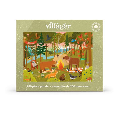 Camp Canadiana 250 Piece Puzzle | Villager Puzzles | boogie + birdie