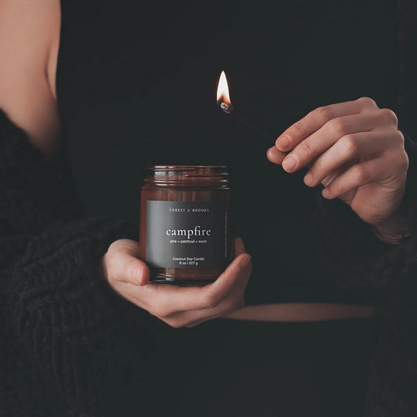Campfire Candle | Forest & Brooks | boogie + birdie