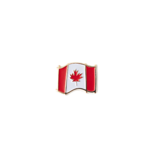 Canadian Flag Enamel Pin | carolyndraws | boogie + birdie