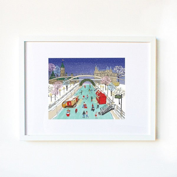 Ottawa Canal Print 8x10 | Creationz by Catherine | boogie + birdie