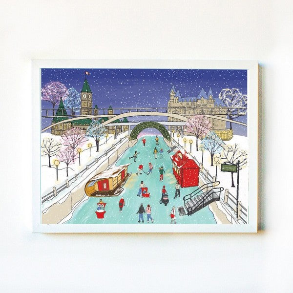 Ottawa Canal Print 8x10 | Creationz by Catherine | boogie + birdie

