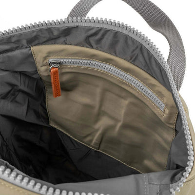 Taupe Canfield Roll Top Backpack | Ori London | boogie + birdie