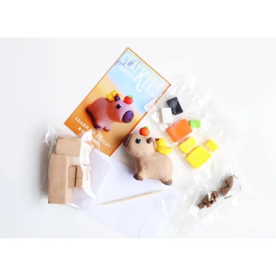 DIY Capybara Polymer Clay Kit | The Make Studio | boogie + birdie