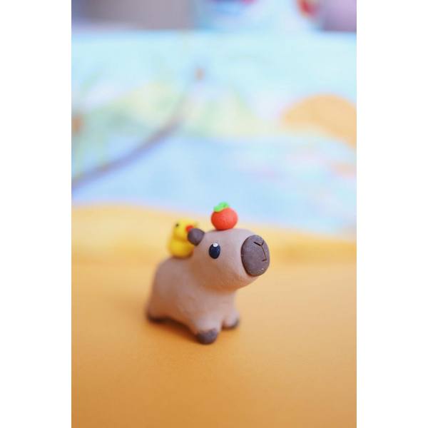 DIY Capybara Polymer Clay Kit | The Make Studio | boogie + birdie
