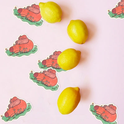 Capybara Stack Sticker | Evil Llama and Friends | boogie + birdie