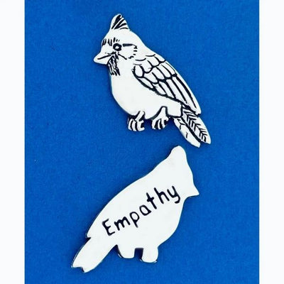 Pewter Cardinal/Empathy Token | Basic Spirit | boogie + birdie