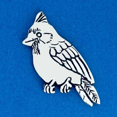 Pewter Cardinal/Empathy Token | Basic Spirit | boogie + birdie