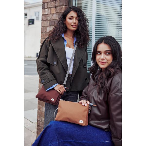 Chocolate Carnaby Crossbody Bag | Ori London | boogie + birdie