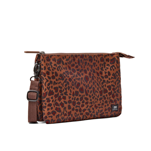 Leopard Carnaby Crossbody Bag | Ori London | boogie + birdie