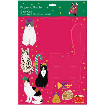 Cat & Chair Advent Calendar (ROG-POPAL605) | Roger la Borde | boogie + birdie