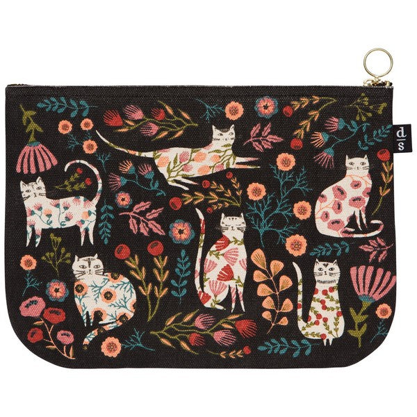 Catbloom Large Zipper Pouch | Danica Studio | boogie + birdie