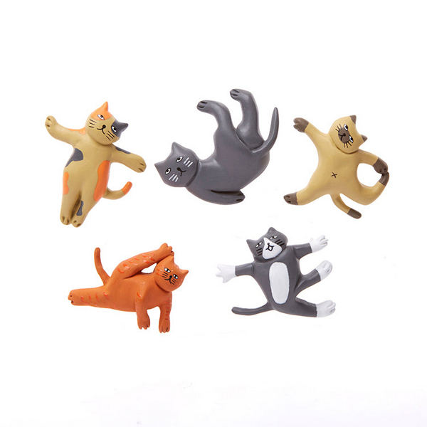 Cat Yoga Magnets | Kikkerland | boogie + birdie
