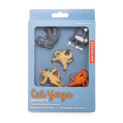 Cat Yoga Magnets | Kikkerland | boogie + birdie