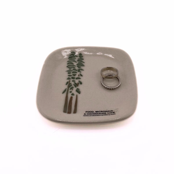 Cedar Trees Tea Bag Holder | Susan Robertson Pottery | boogie + birdie