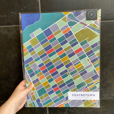 Centretown Map Print | Heirloom Island | boogie + birdie