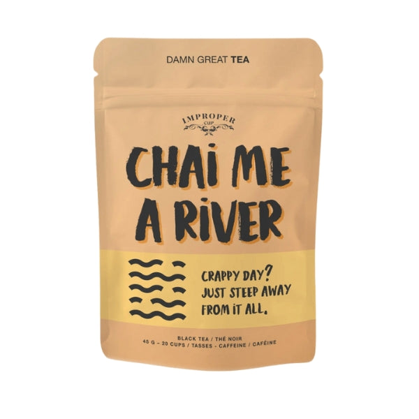Chai Me A River Loose Leaf Tea Pouch  | Improper Tea | boogie + birdie 