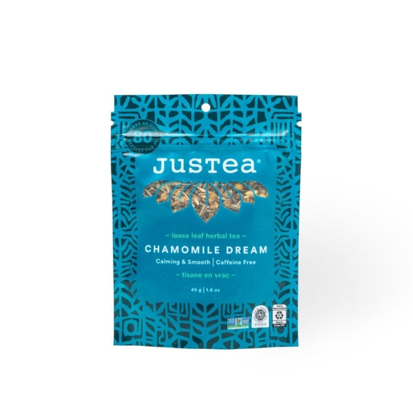 Chamomile Dream Loose Leaf Tea Pouch | Justea | boogie + birdie