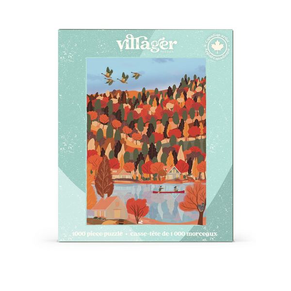 Changing Seasons 1000 Piece Puzzle | Villager Puzzles | boogie + birdie
