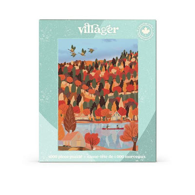 Changing Seasons 1000 Piece Puzzle | Villager Puzzles | boogie + birdie