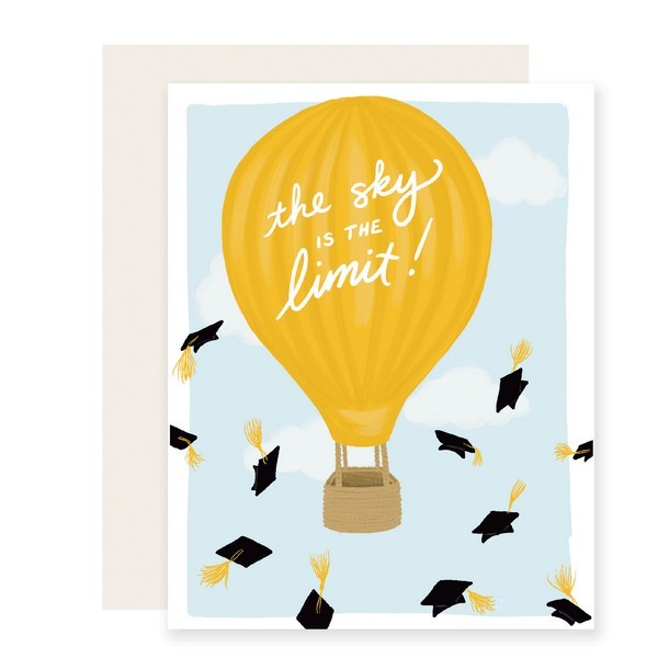 Sky is the Limit Graduation Card