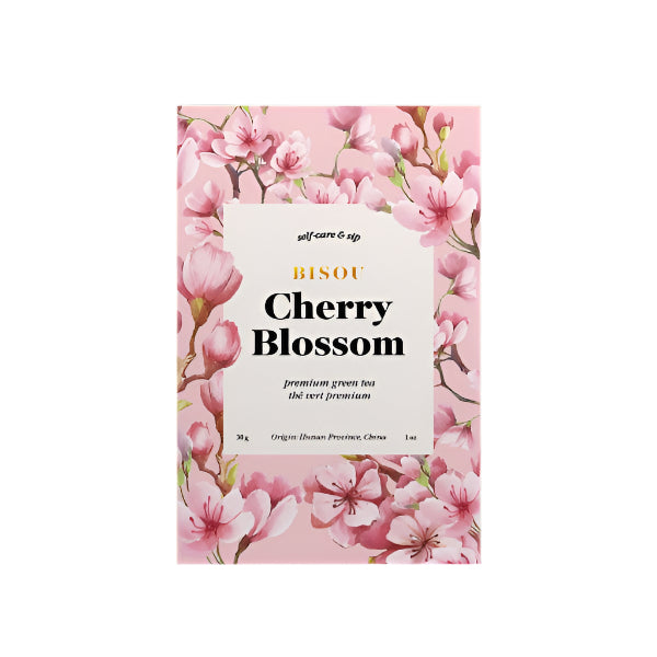Cherry Blossom Green Tea Sachets | Bisou | boogie + birdie