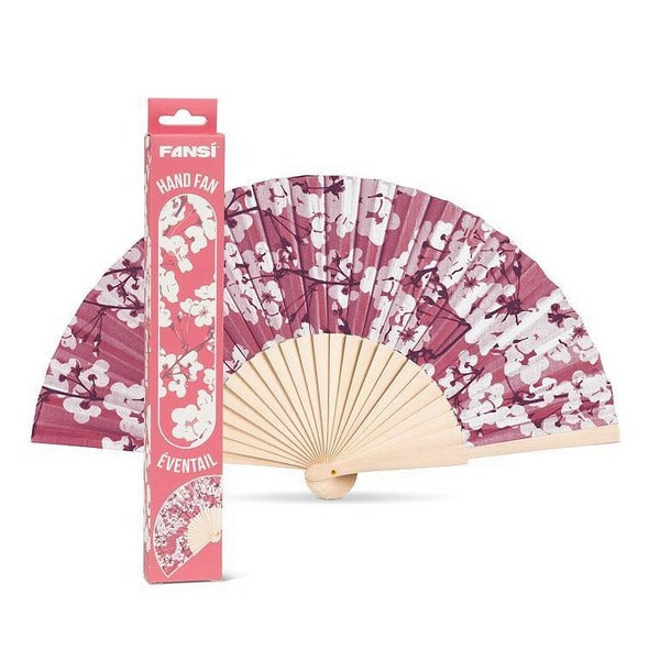 Cherry Blossom Hand Fan (20-FANSI-004) | Accessories | boogie + birdie