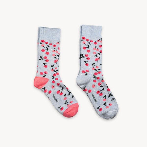 Cherry Pima Cotton Socks | Pack of 2 | Pokoloko | boogie + birdie