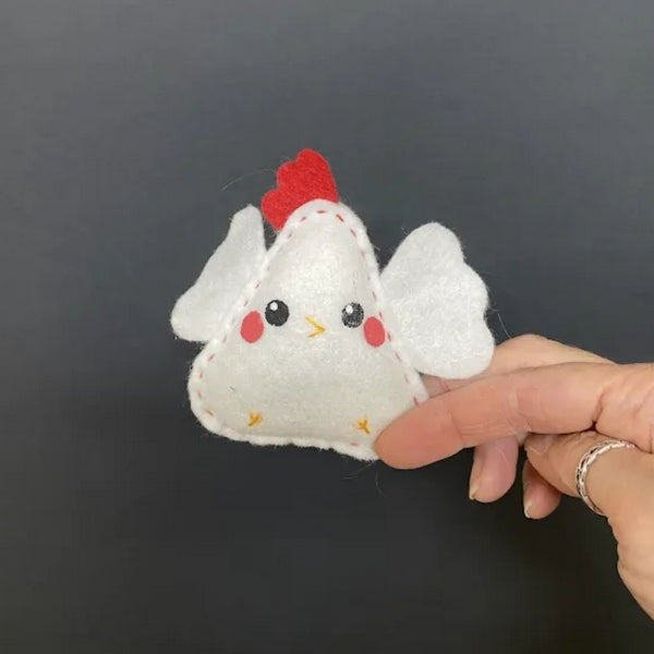 Chicken Catnip Toy | Puddin Paws | boogie + birdie