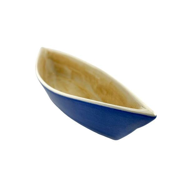 Blue Canoe Dip Bowl | Susan Robertson Pottery | boogie + birdie

