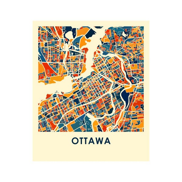 Chromacolour Ottawa Print -  Large