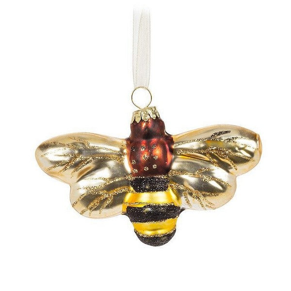 Bee Glass Ornament | boogie + birdie 
