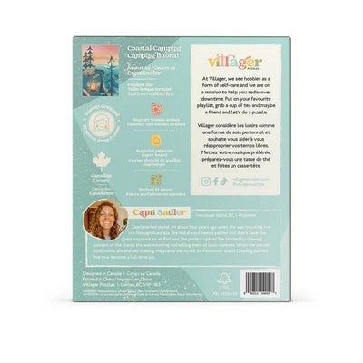 Coastal Camping 1000 Piece Puzzle | Villager Puzzle | boogie + birdie