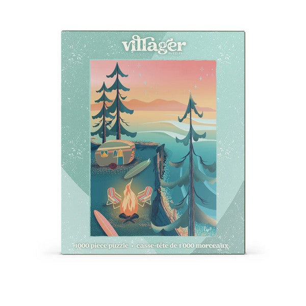 Coastal Camping 1000 Piece Puzzle | Villager Puzzle | boogie + birdie
