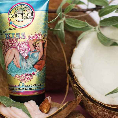 Coconut Kiss Hand Cream | Barefoot Venus | boogie + birdie