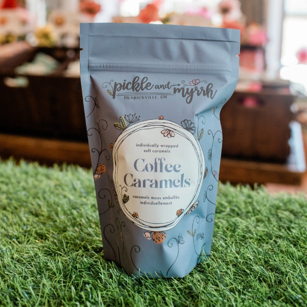 Coffee Caramels 6oz | Pickle & Myrrh | boogie + birdie