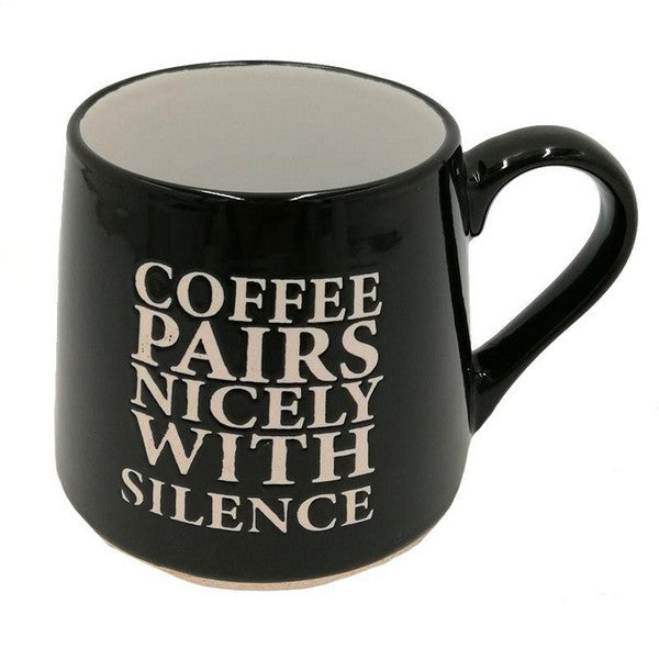 Coffee Pairs Nicely With Silence Mug | Kitchenware | boogie + birdie