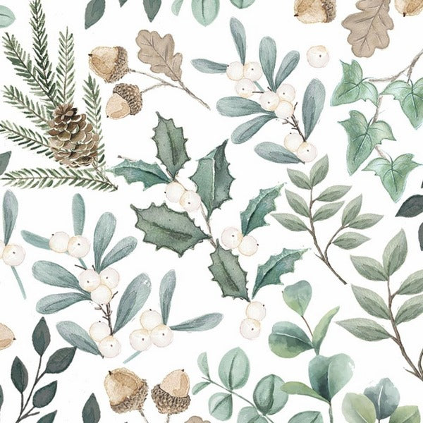 Collection of Leaves Beverage Napkins | PPD | boogie + birdie