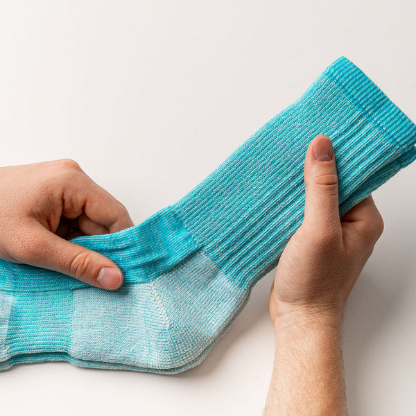 Ladies Teal Hiker Merino Socks | J.B. Fields | boogie + birdie
