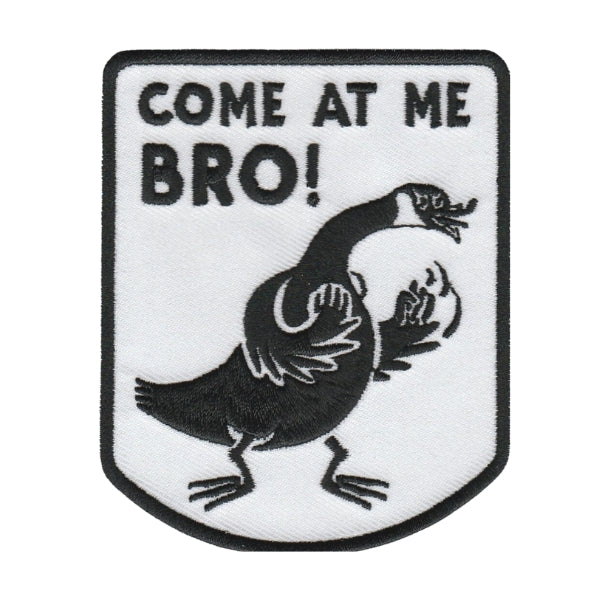 Come At Me Bro! Patch | Damn Fine Prints | boogie + birdie
