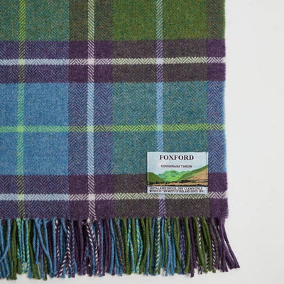 Connemara Lambswool Throw | Foxford | boogie + birdie