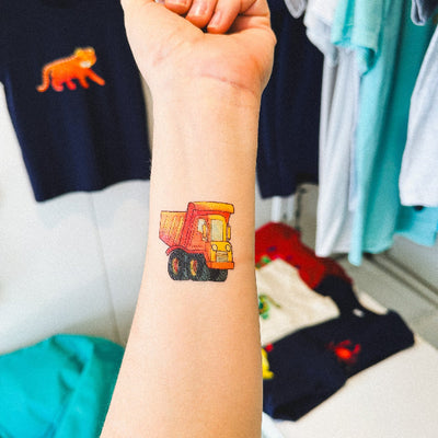 Construction Temporary Tattoo | Les Tatoués | boogie + birdie