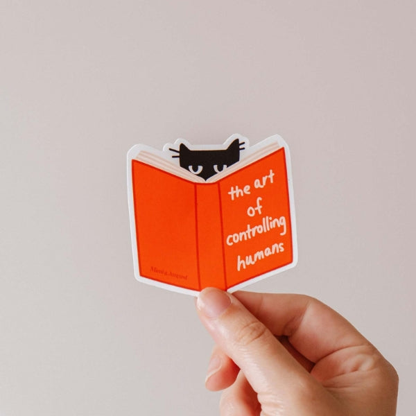 Vinyl Sticker The Art of Controlling Humans | Mimi & August | boogie + birdie